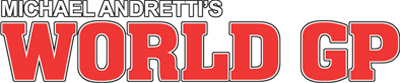 Michael Andretti's World GP logo for NES